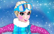 Elsa Snowboarder