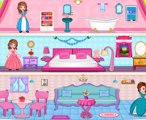 Princess Sofia Doll House Decor