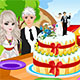 Elsa Princess Wedding Cak…