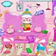Hello Kitty Winter Room Cleaning