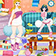 Princess Cheerleader Room Cleaning