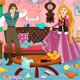 Rapunzel And Flynn Winter Clean Up